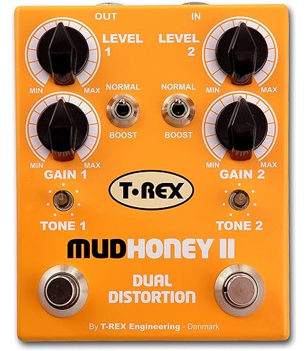T-REX MUDHONEY / オーバードライブ ディストーション Amazon | T-REX EFFECTS ティーレックス アナログクラシック